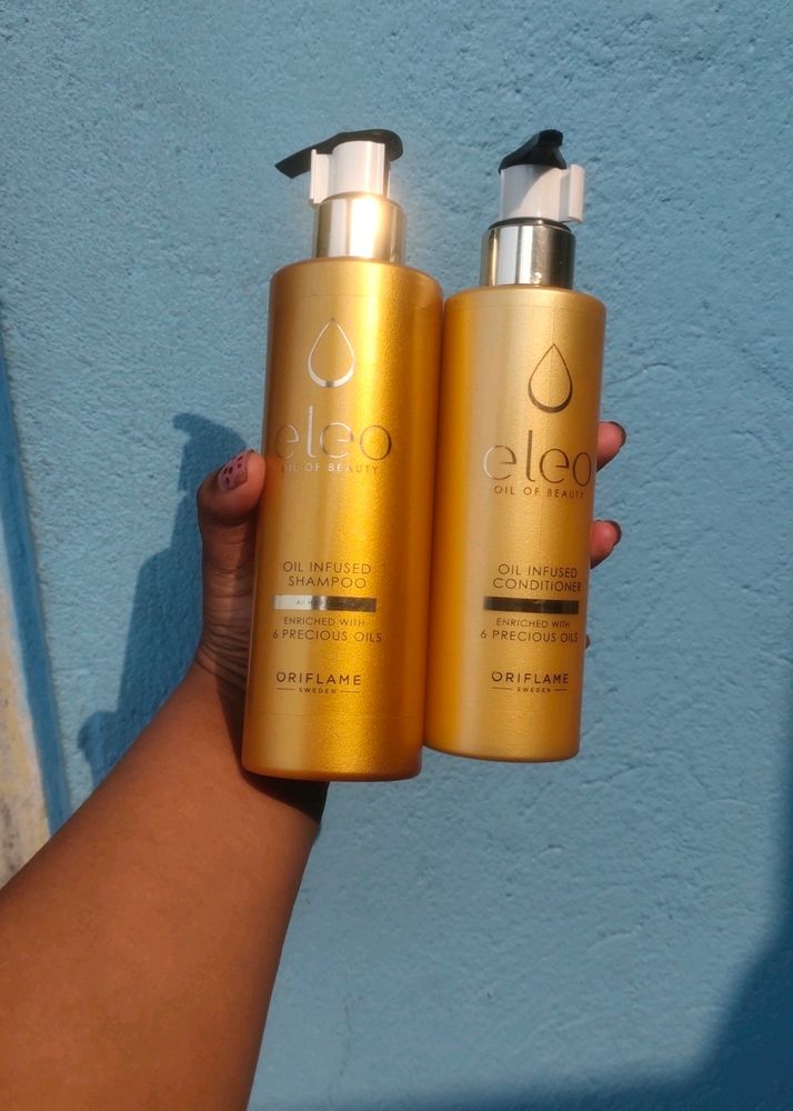 Oriflame Eleo Oill Infused Shampoo And Conditioner