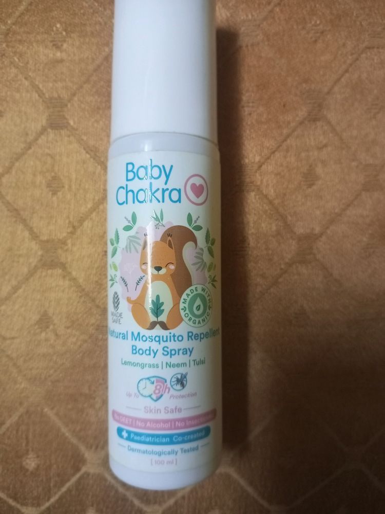 Baby Chakra Mosquito Repellent Spray (Seal Packed)