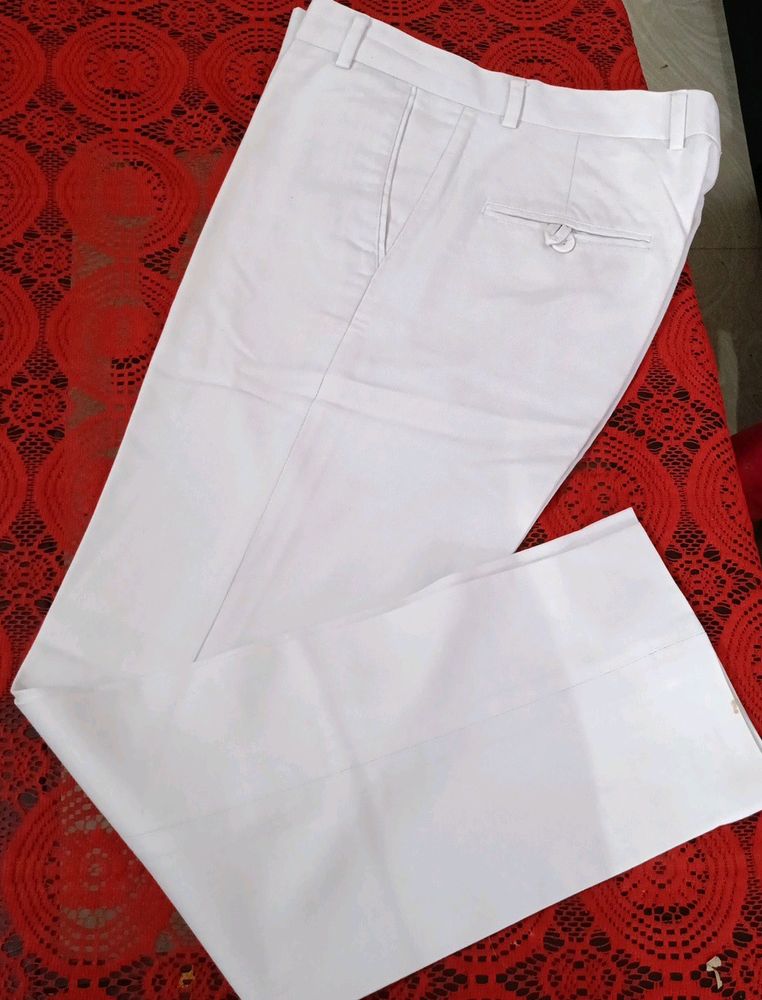 White Formal Pant