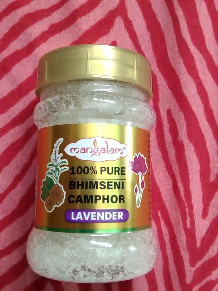 Bhimseni Camphor (Lavender)