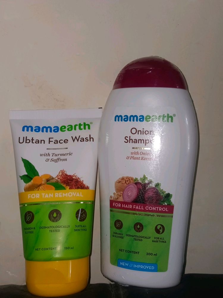 Onion Shampoo 🧴 Ubtan Face Wash