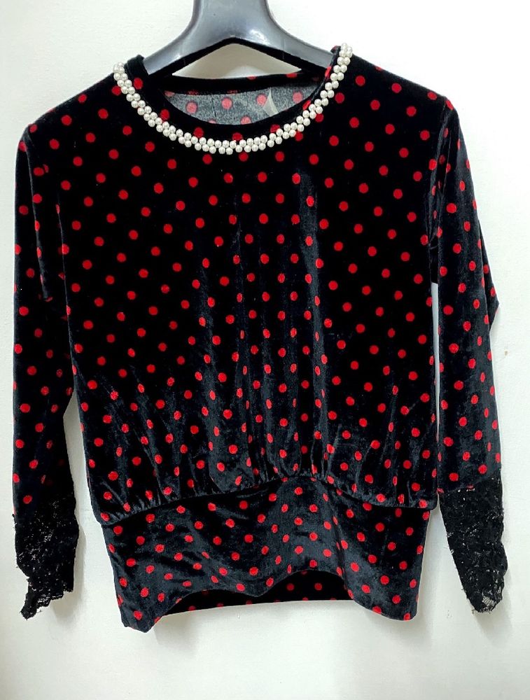 Clearance Sale !! Chic Polka Dot Top