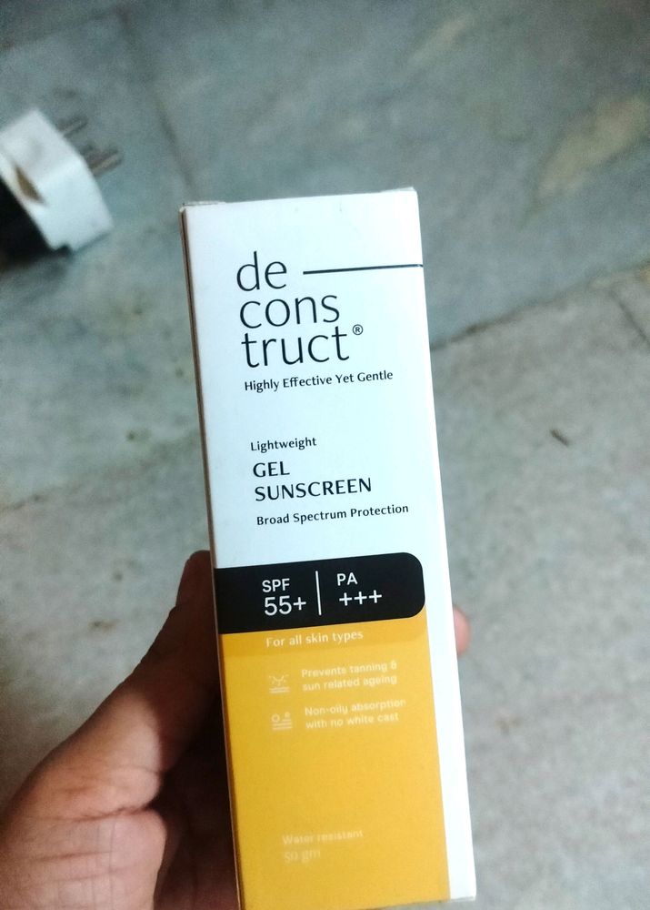 Deconstruct Gel  Sunscreen