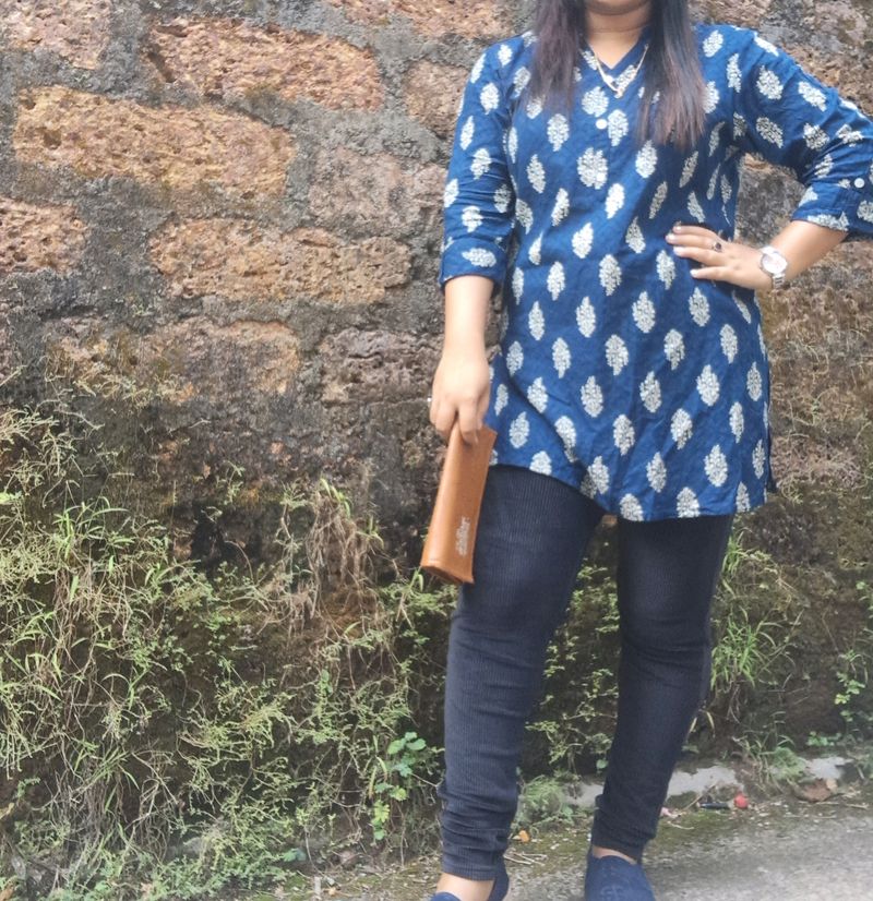 Kurta (Dark Blue)