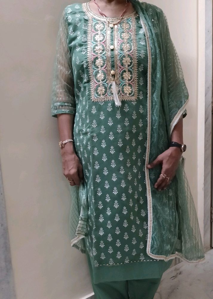 Kurti Pant And Dupatta