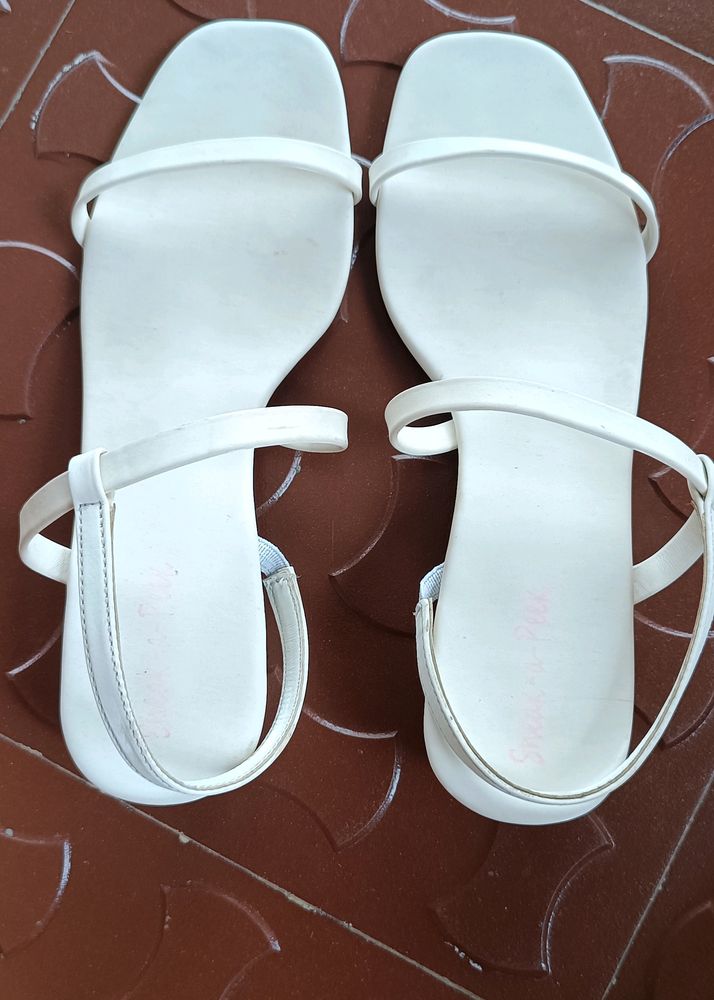 White Sandal