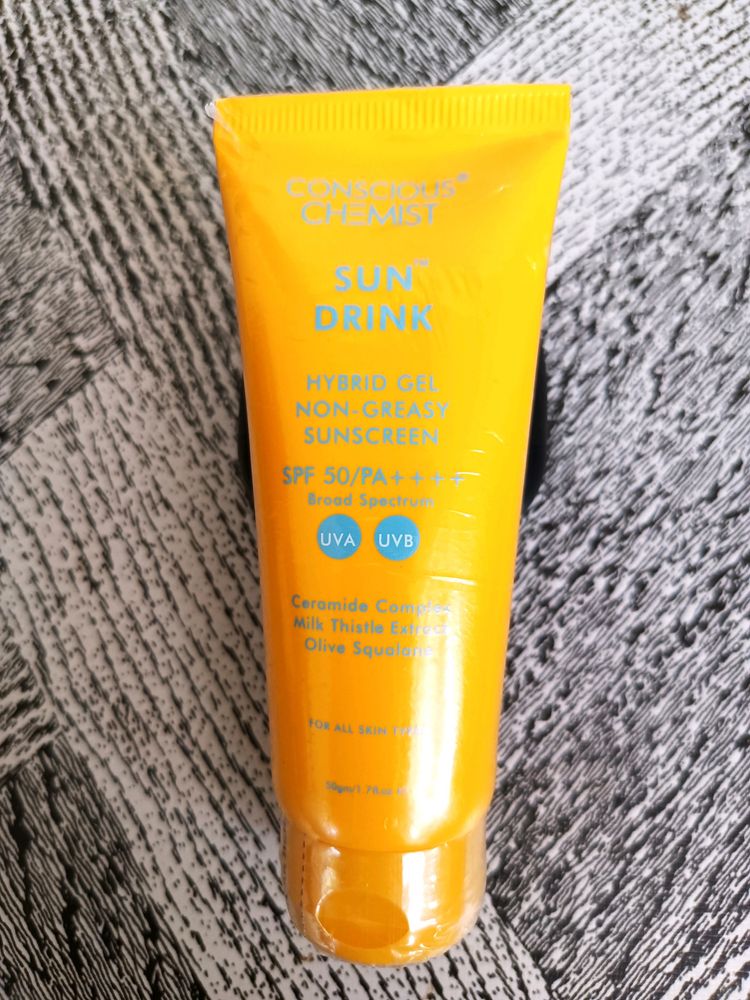 Conscious Chemist Hybrid Gel Non Greasy Sunscreen