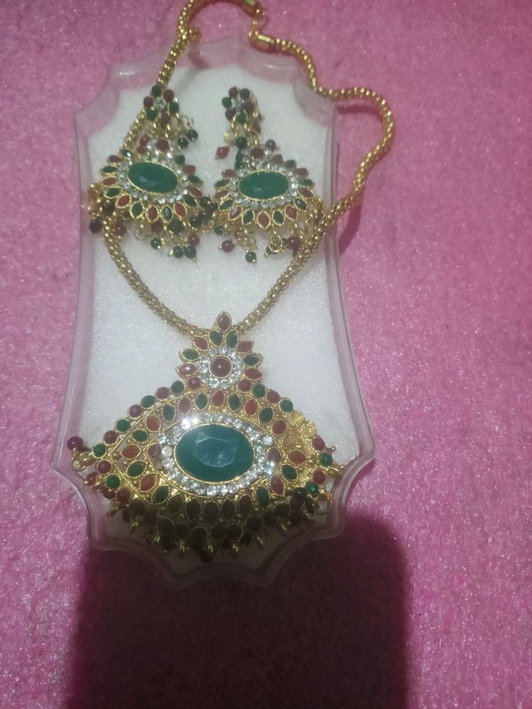 Necklace With Earrings