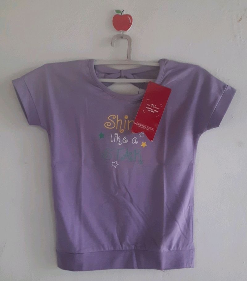 Cute Lavender Top With Tag