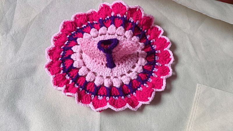Handmade Laddoo Gopal Crochet Sweater