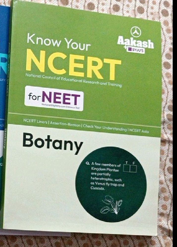 Aakash Byju's Know Your NCERT For Botany