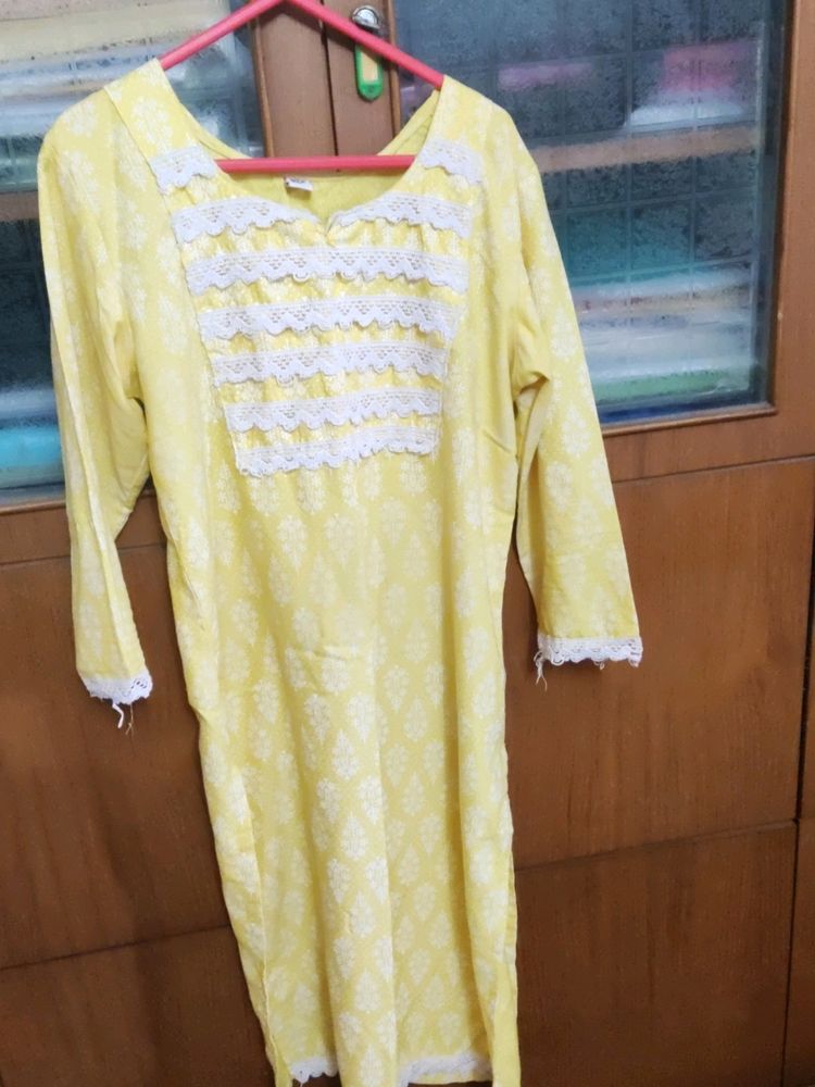 Cotton Blend Kurthi For Sale