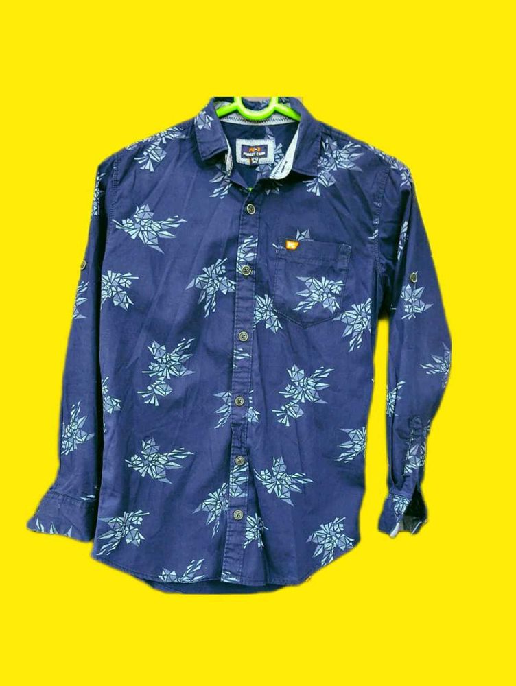 Floral Design Shirt