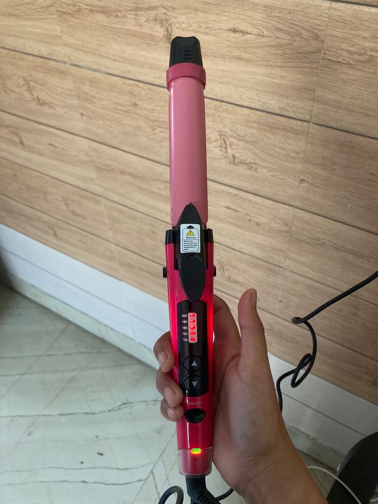 Nova 2 in 1 Straightner And Curler