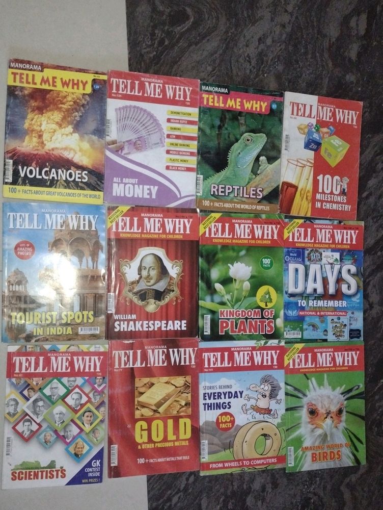 Tell Me Why 12 Books