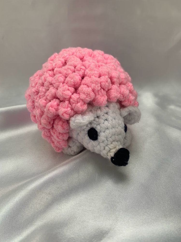 Cute Crochet Hedgehog Plushie🦔🎀