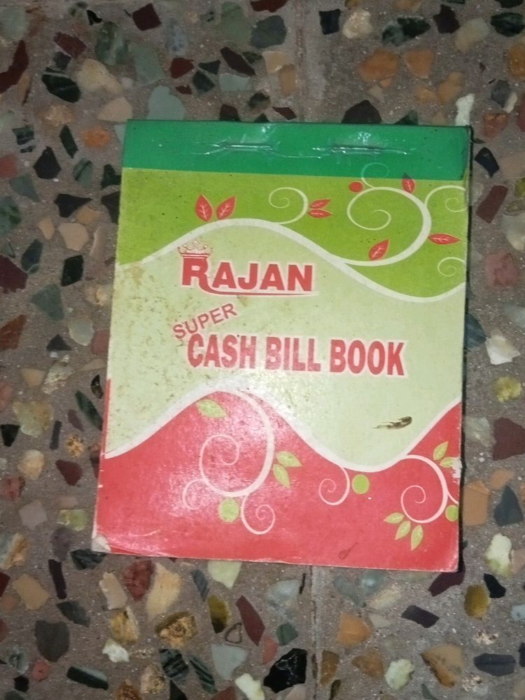 Cash Bill Book