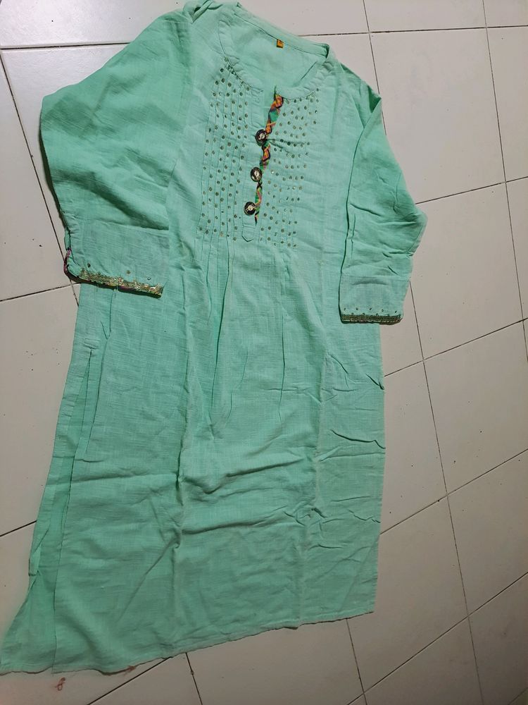 Women Sequin Kurta