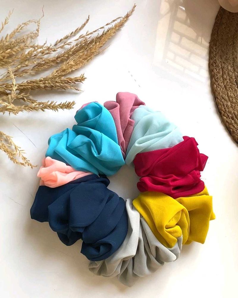 New Multycolor Scrunchies