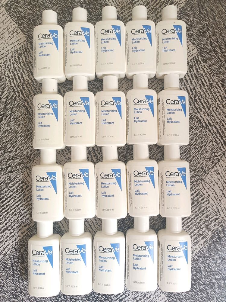 CeraVe Moisturizing Lotion Lait Hydrant Pack Of 20