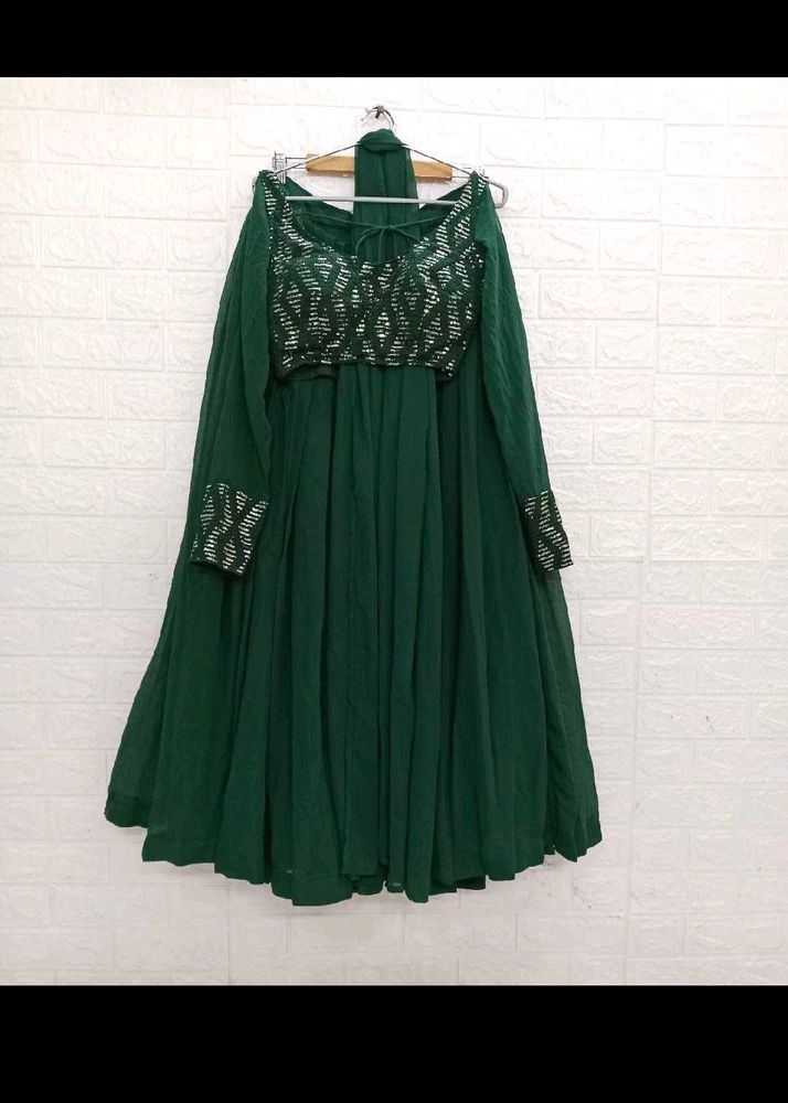 Green Lehengacholi