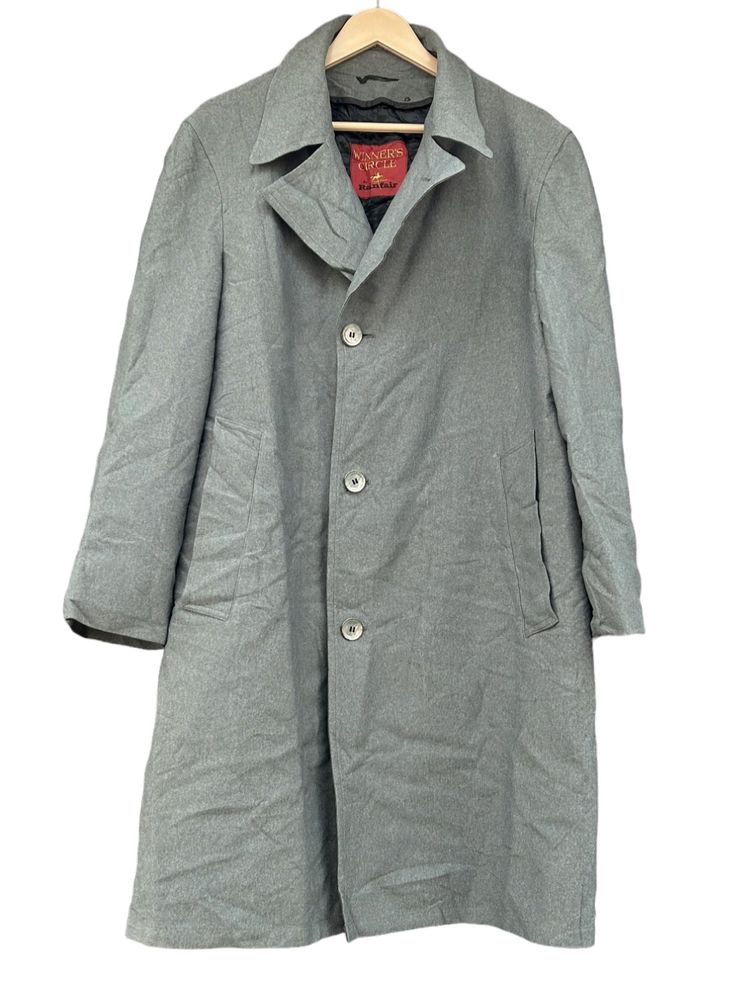 Long Grey Overcoat