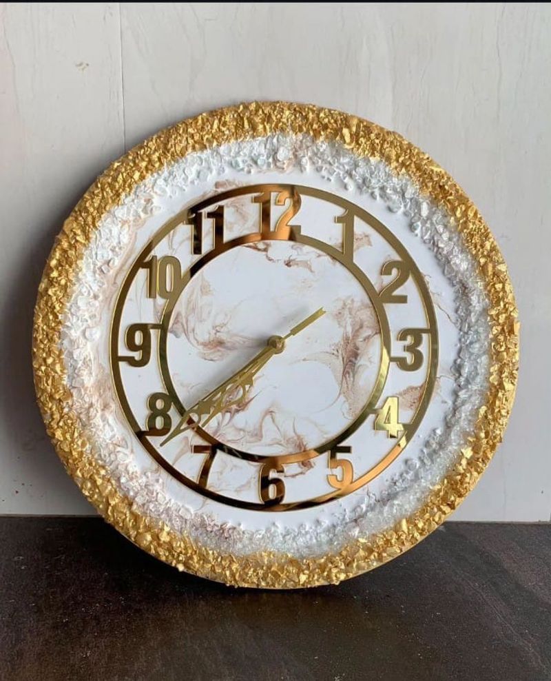 Resin Wall Clock