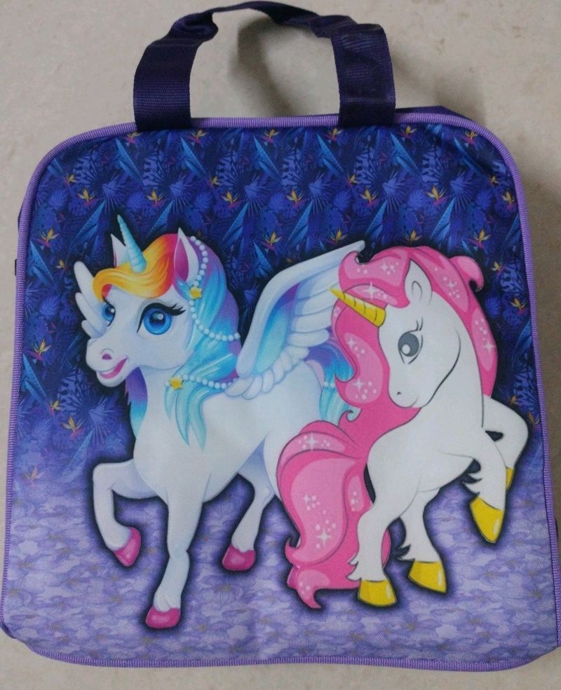 Unicorn Design Tiffin Bag Medium Size