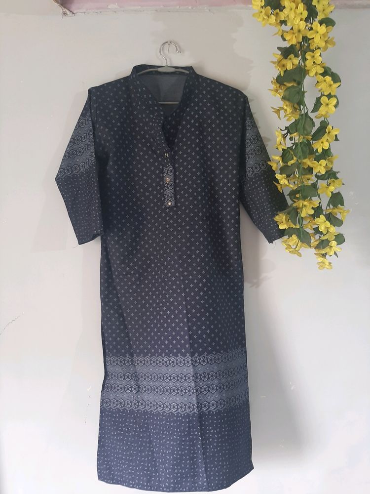 Elegant Blue Kurta WITH FREEBIES!!