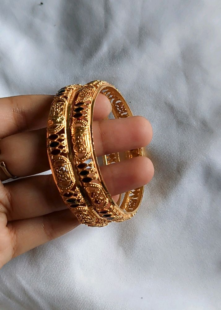 Golden bangles