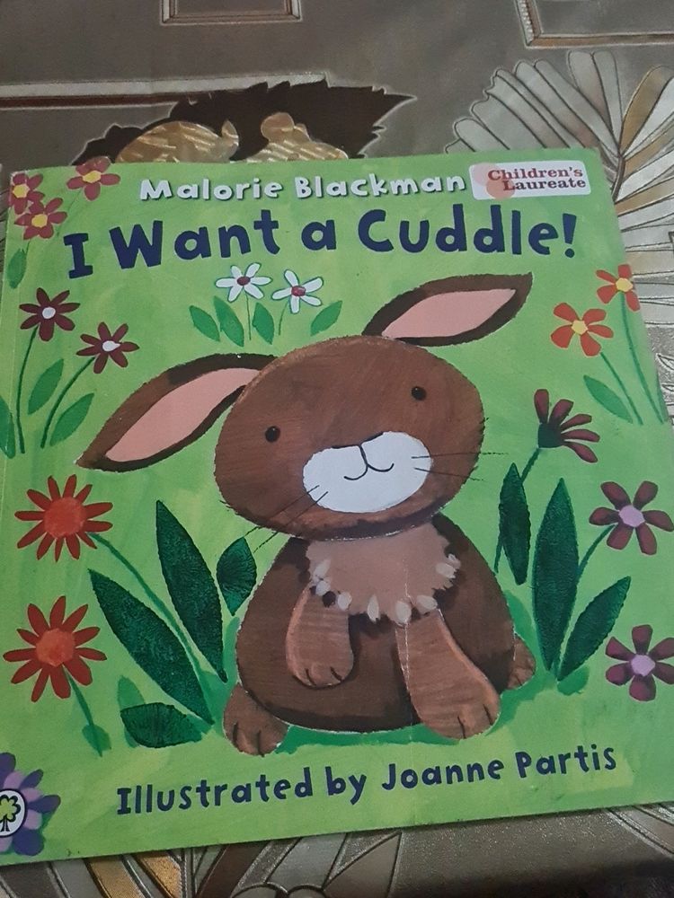 I Want A Cuddle Paperback Book