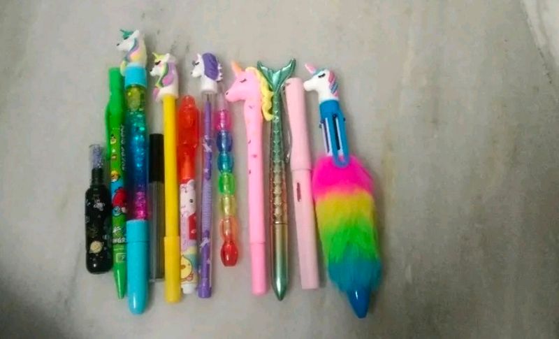 12 Pieces Of Unicorn Pen
