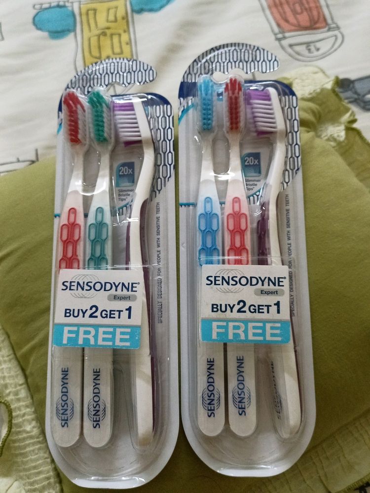 Combo Pack Of Soft Toothbrushes