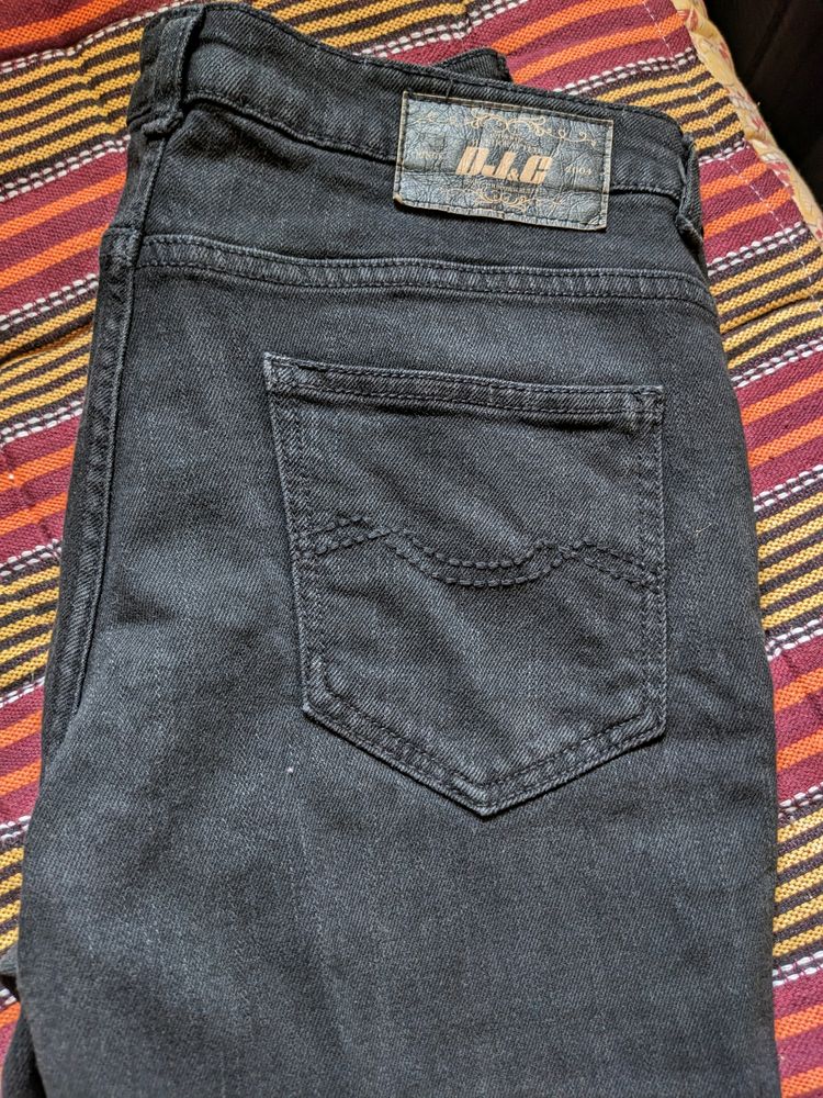 Charcoal Black Denim For Women