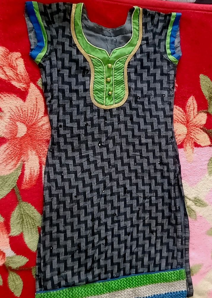 It Is A Beautiful Kurti..