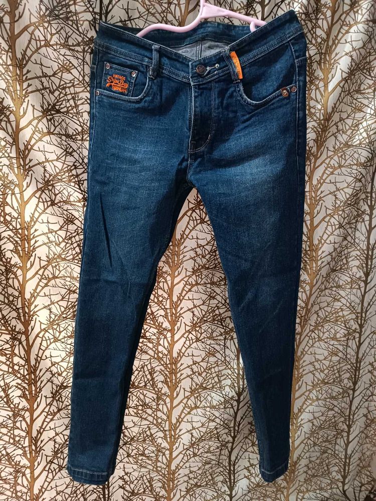 Superdry Blue Denim Jeans