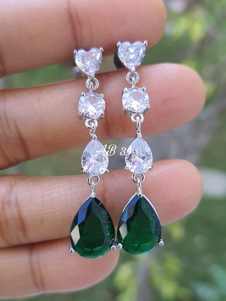 Stunning Doublet Stone Earrings