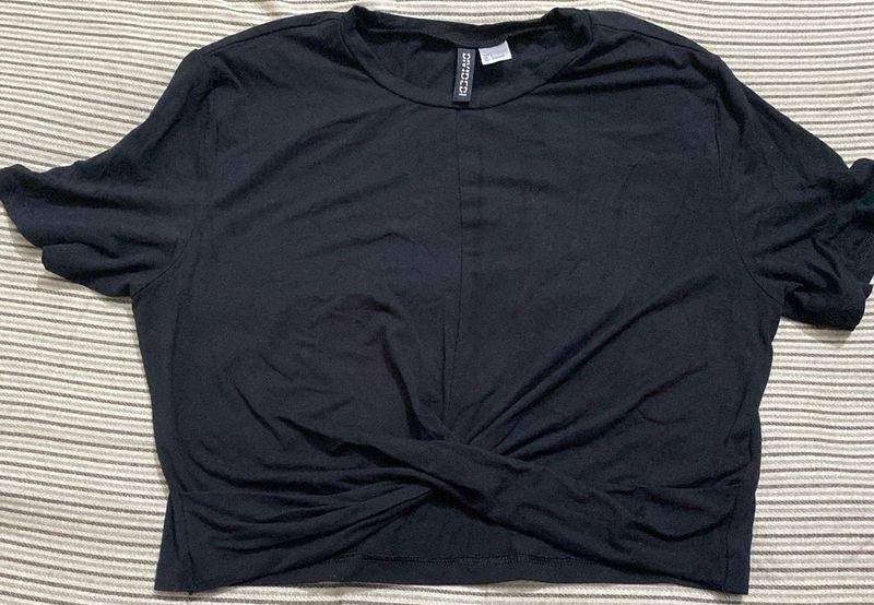 Black Stylish H&M Top