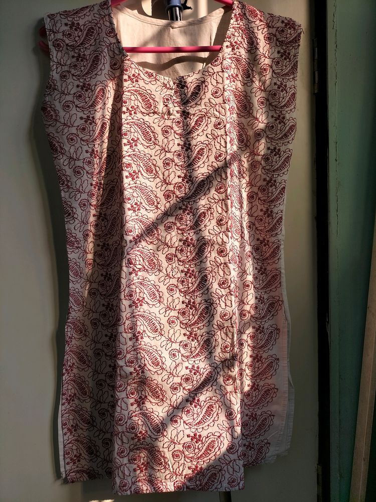 Embroidery Short Kurta