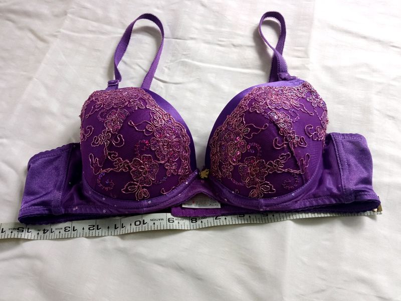 Embroidered Bra