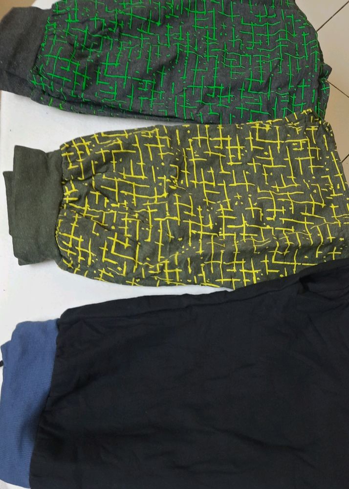 Set Of 3 Shorts/half Pants/Bermuda