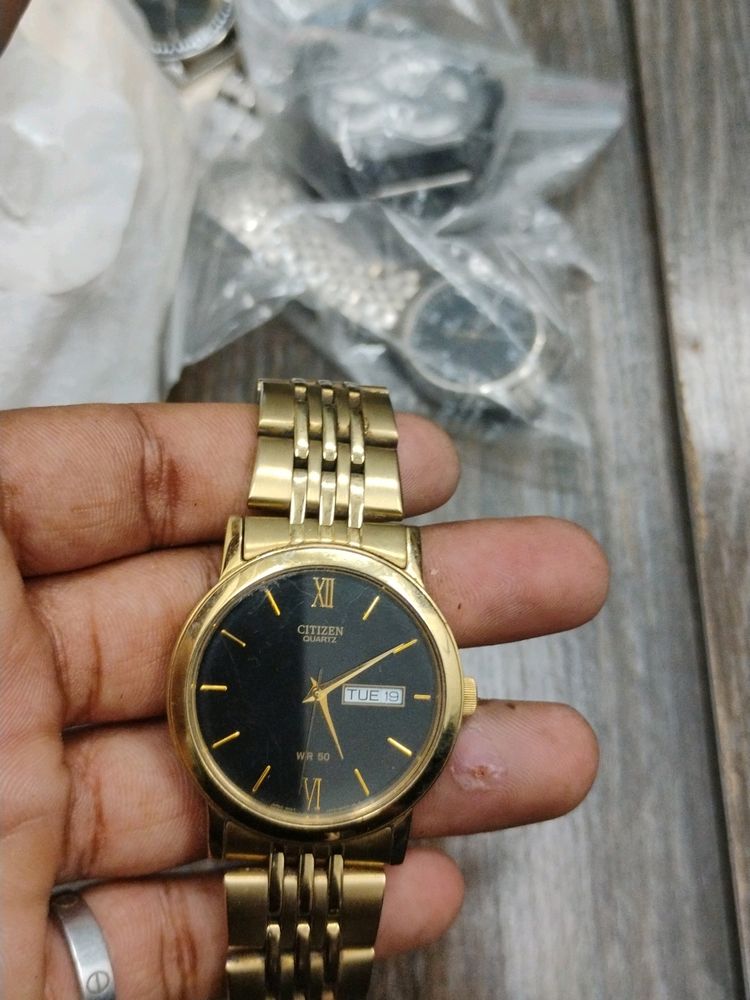 Og Gold Citizen Watch