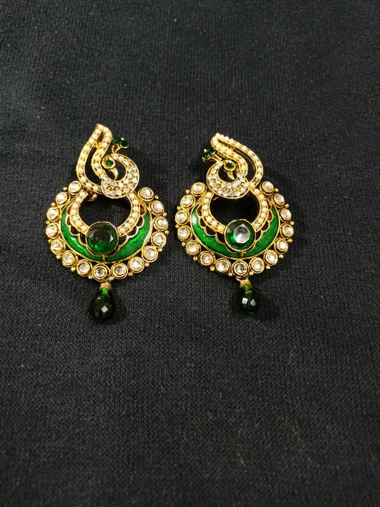 Peacock Earrings