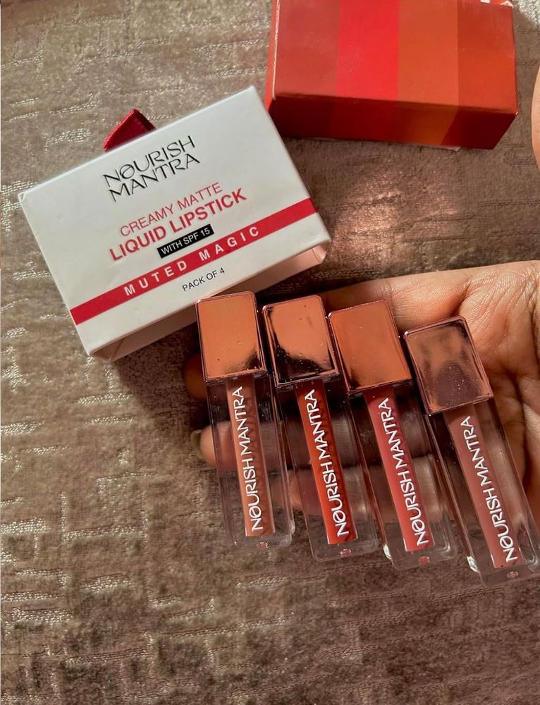 Nourish Mantra’s Muted Magic Matte Liquid Lipstick