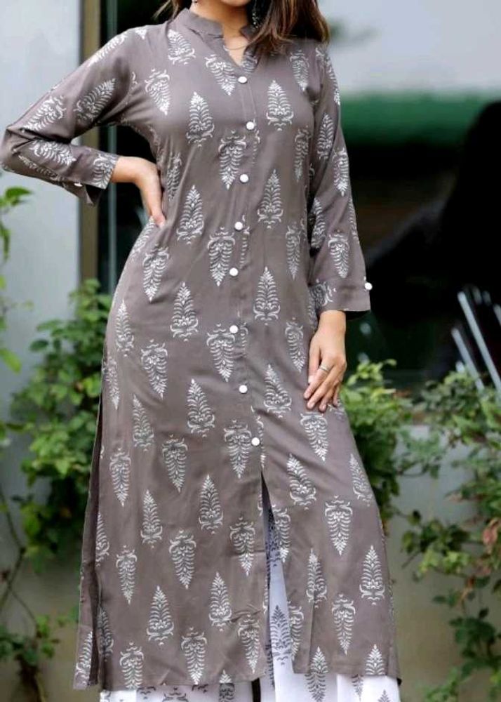 Mauve Colour Kurti