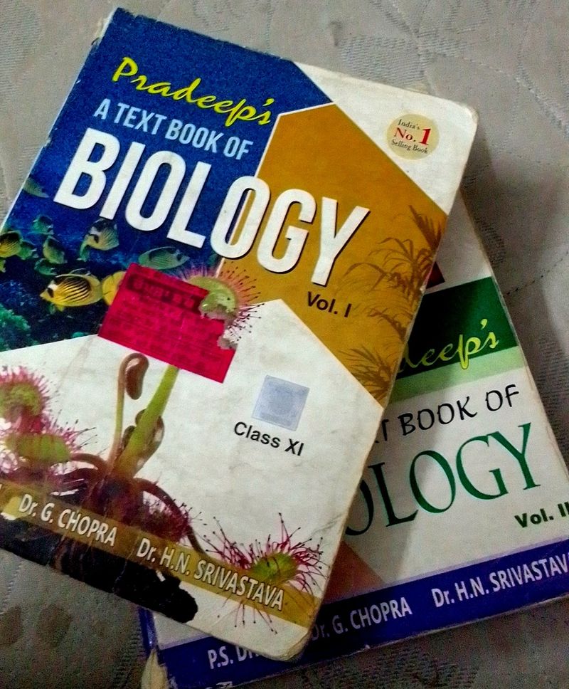 Pradeep Biology Book 11 Class