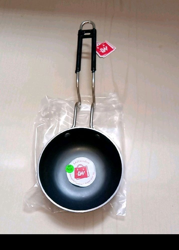 ESSENTIAL IRON TADKA FRY PAN WITH STEEL HANDLE