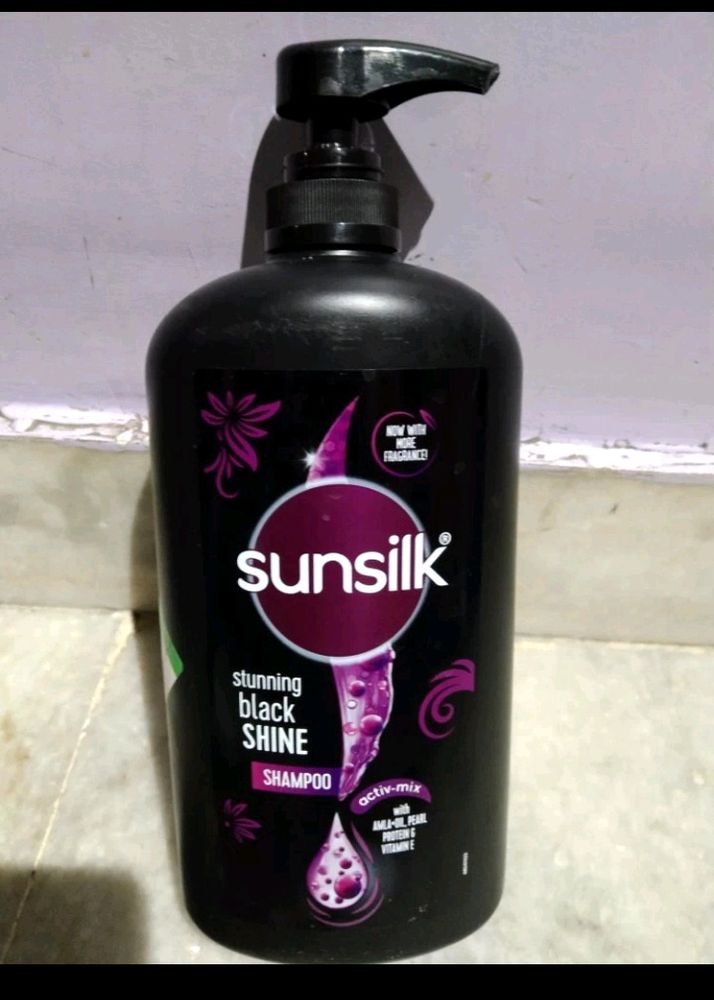 Sunsilk Black Shampoo 1L Bottle