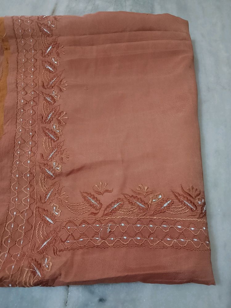 Saree Thread Work