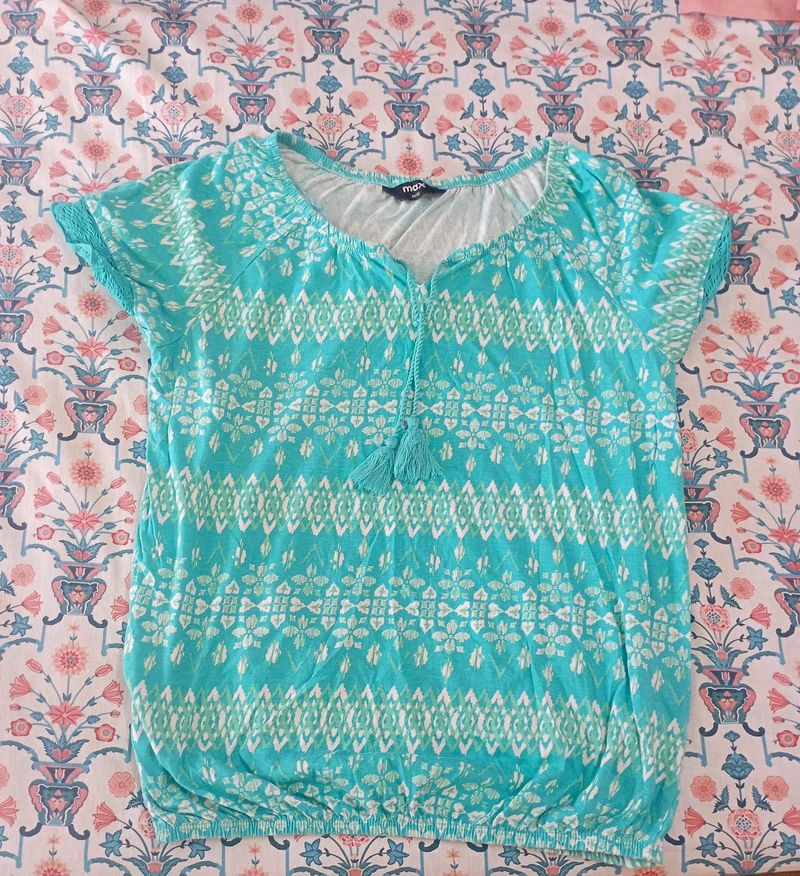 Blue Top For Girls